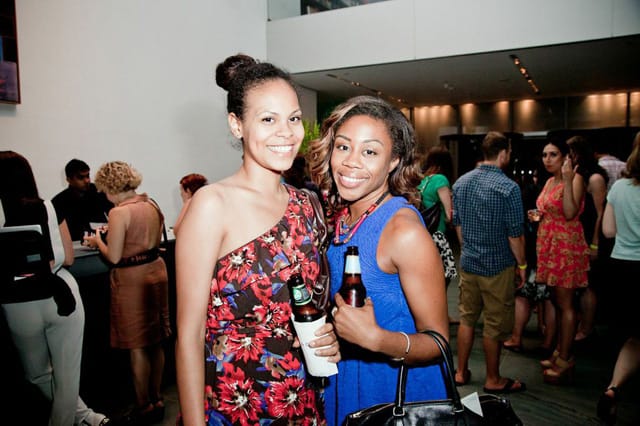 Guests at Decoding Alibis (photo by Carly Gaebe / Steadfast Studio)