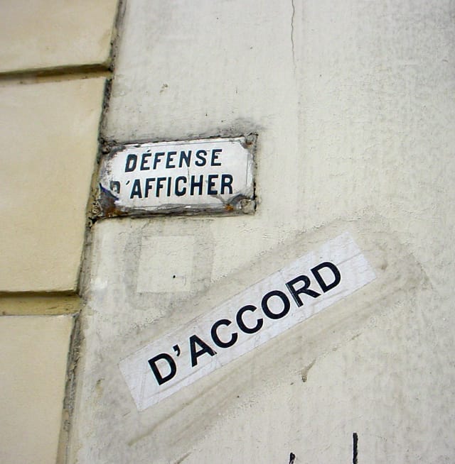 second posters agreeing with the restriction