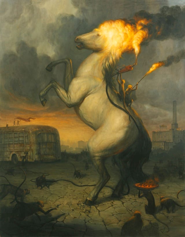 Martin Wittfooth "The Passions Sacrifice" 2013