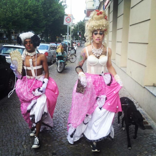 Guerilla drag, Neukölln. Photo courtesy Joseph Wolfgang Ohlert.