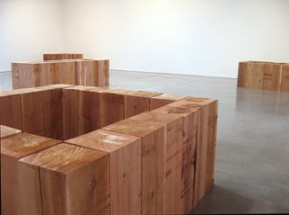 Works by Carl Andre at Paula Cooper Gallery in 2008 (flickr.com/hragvartanian)