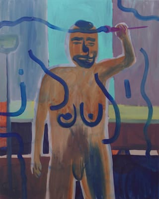 "Painter 1" by Zuriel Waters is for sale on Cointemporary (image courtesy of Cointemporary) 