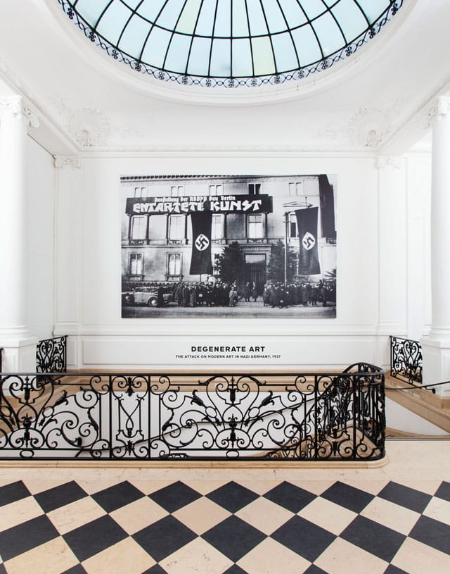 Installation view, 'Degenerate Art: The Attack on Modern Art in Nazi Germany, 1937' at Neue Galerie (all photos courtesy Neue Galerie)