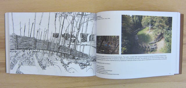 Inside "Natural Architecture Now" (photograph by the author for Hyperallergic)