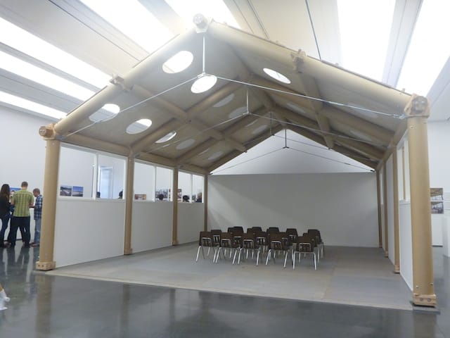 The Miao MIao Paper Nursery School was designed to host two preschool classrooms temporarily after they lost their school in the 2013 Lushan earthquake in Sichuan, China.