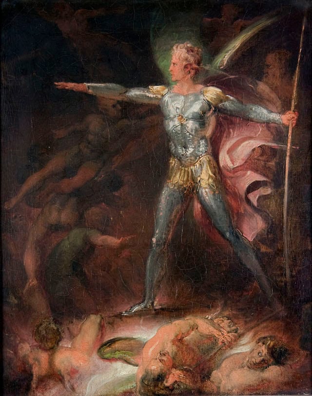 Thomas Stothard (Great Britain, 1755–1834), Satan Summoning His Legions, c. 1790. Oil on canvas. Mortimer C. Leventritt Fund, 1972.148.