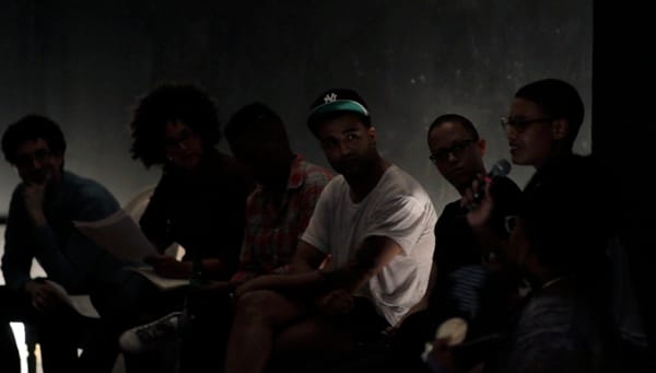 A view of the ArtTalk panel (photo Maureen Catbagan/Yams Collective)