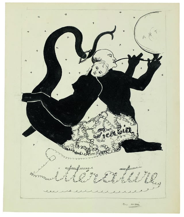 025. Picabiaaa Projet de couverture LittÇrature 1922-1924