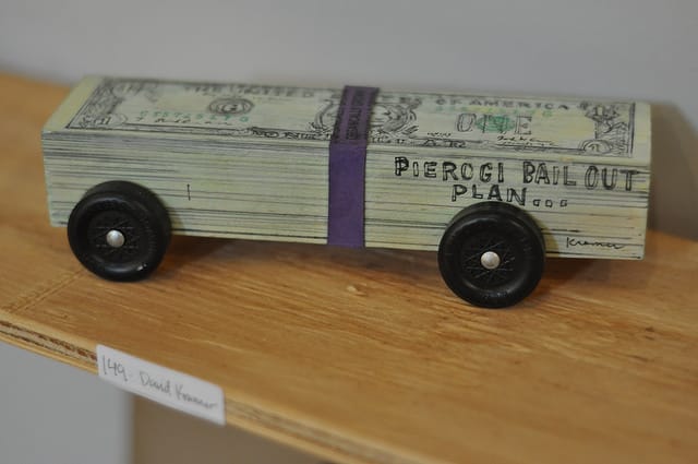 I guess if the race doesn't payoff, Pierogi can really use David Kramer's creation