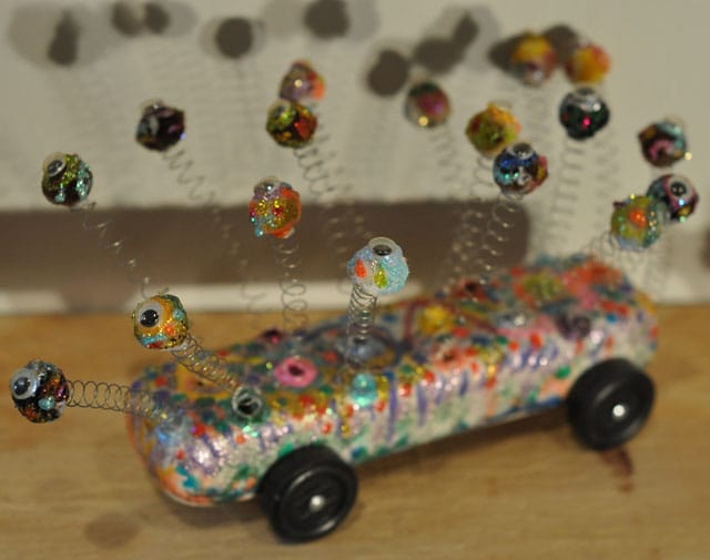 The eyes have it for Matt and Alix Marello's car