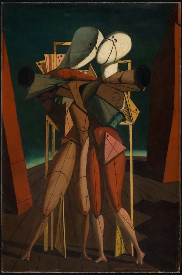 Giorgio de Chirico's "Hector and Andromache," 1917, Private Collection © DACS 2014)