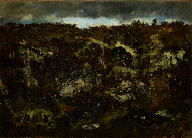 2. Rousseau Rocky Landscape Fontainebleau