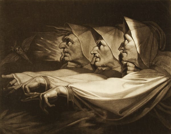 Henry Fuseli, "The Weird Sisters" (1785), print 