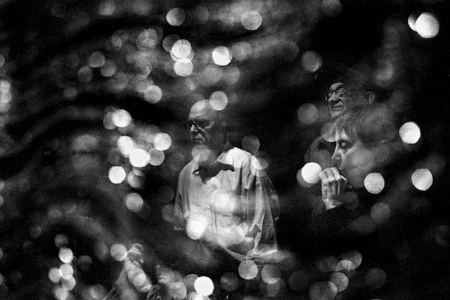 Blind and visually impaired visitors to an exhibition at the Whitney Museum last year that allowed them to explore artwork through senses other than sight. 