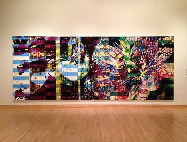 Credit line: Jered Sprecher, A Plane is a Pocket in the Corners of the Mind, 2014, oil on canvas, 96 in x 240 in.&nbsp;Courtesy Jered Sprecher Studio, Knoxville, TN&nbsp;