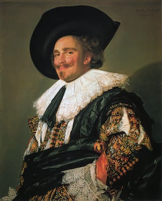 Frans Hals, "The Laughing Cavalier" (1624), oil on canvas, The Wallace Collection (image via wikipedia.org)