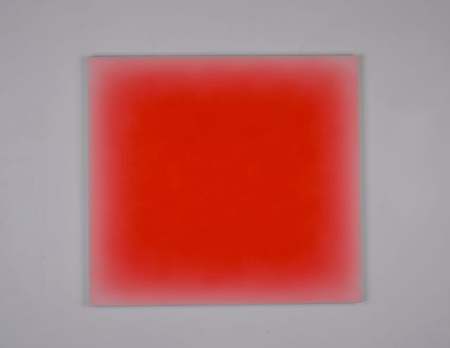 Tom Chamberlain, "Mirage" (2014), acrylic on canvas, 50 x 55 cm 