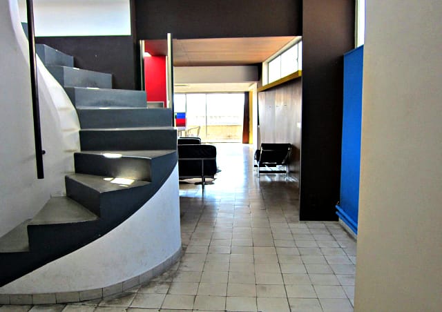 Le Corbusier's Apartment and Studio in Paris (photograph by the author for Hyperallergic)