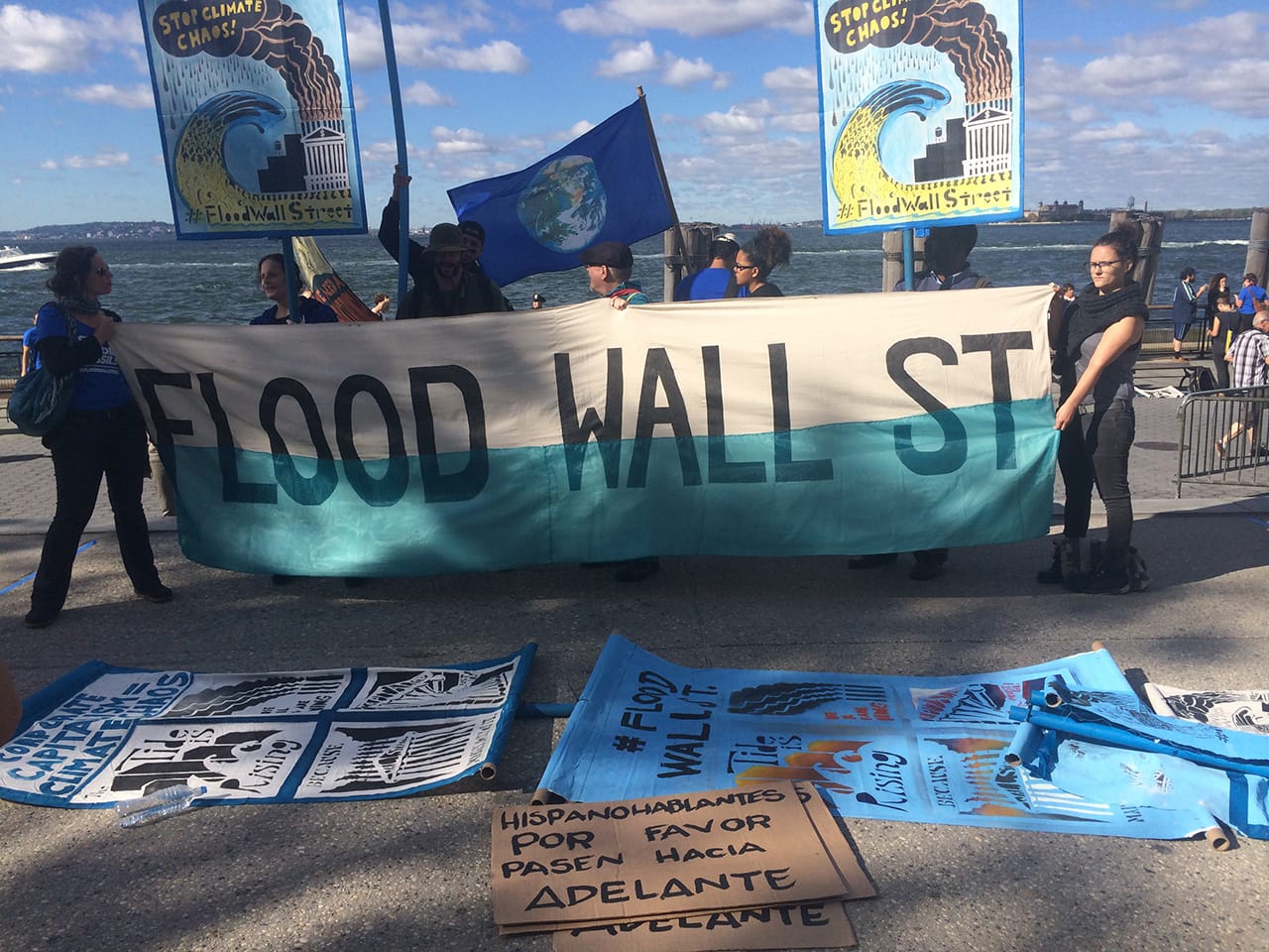 Seen in Battery Park (photo by Hrag Vartanian/Hyperallergic)