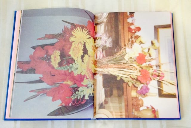 Flower centerfold from Sara Cwynar's The Kitsch Encyclopedia, published by Blonde Art Books. All photos courtesy of the author for use on Hyperallergic.