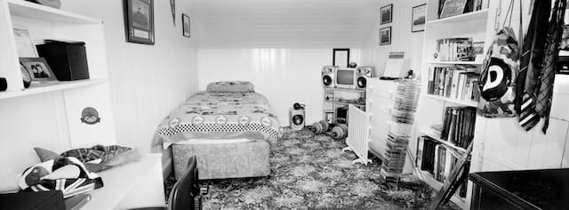 A roadside bomb in Helmand, Afghanistan killed 20-year-old Private Robert McLaren in 2009. His bedroom in Kintra Fionnphort, Isle of Mull, Scotland was photographed in 2011. 
