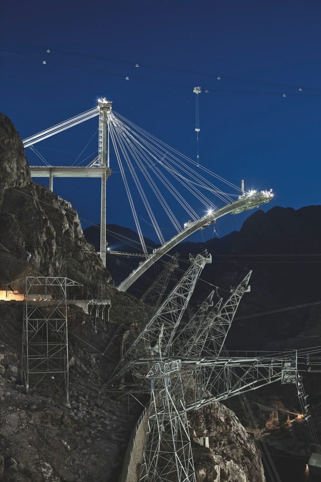 Jamey Stillings, Arizona Arch Segment, 28 April 2009, from the series The Bridge at Hoover Dam, 2009, archival pigment print on Harman Gloss Baryta 320 gsm, ©Jamey Stillings