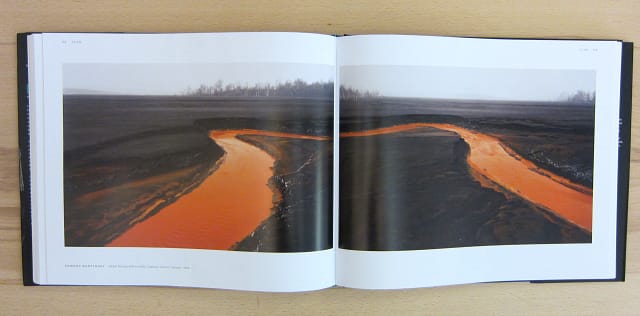 Edward Burtynsky, "Nickel Tailings #34 and #35, Sudbury, Ontario, Canada" (1996), in the "Scar" chapter