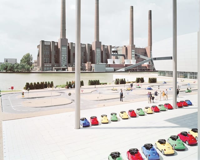 Massimo Vitali, VW Lernpark 2, 2001, C-prints with Diasec mount, ©Massimo Vitali