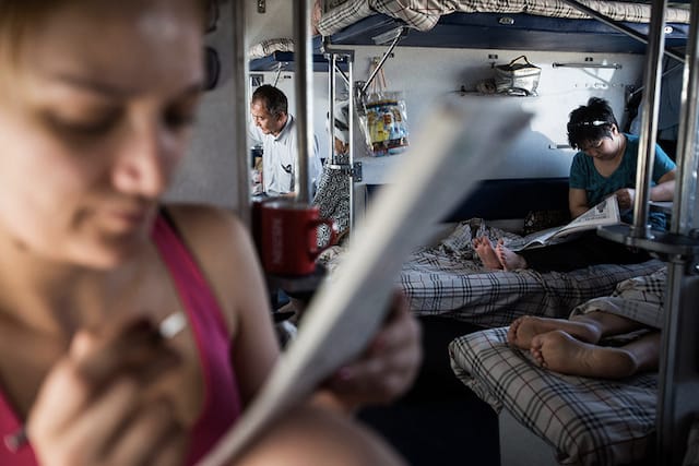 The Bishkek-Moscow train