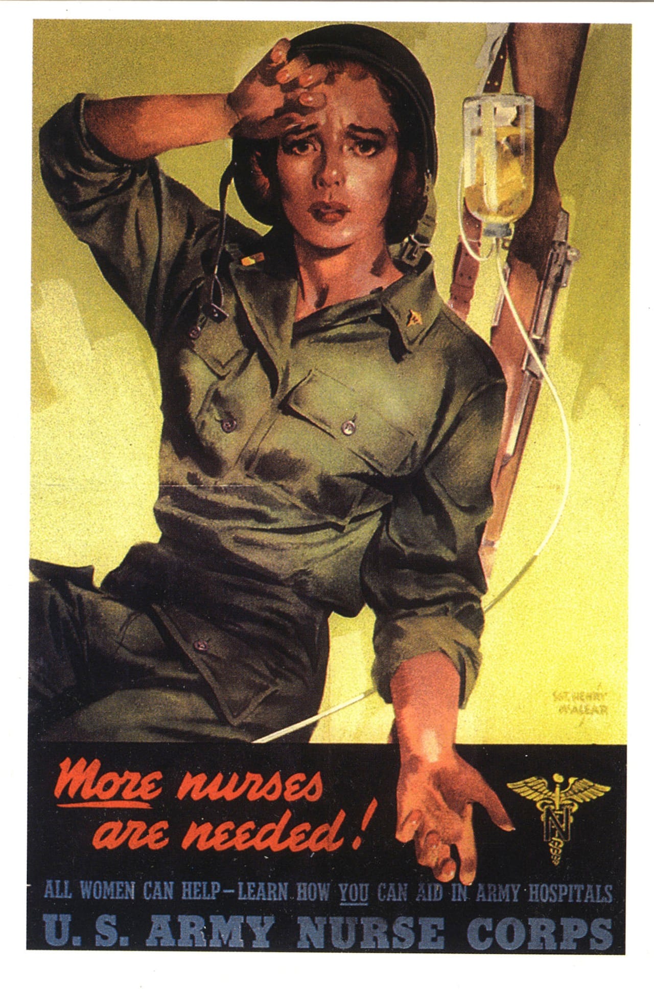 Army Nurse Corps poster Courtesy National Library of Medicine