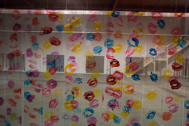 Jennifer West, 'Flashlight Filmstrip Projections' (2014) (photo by Wayne Bund, courtesy the Portland Institute for Contemporary Art) 