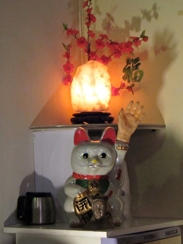 Prune  Nourry's  “Imbalance” installation in a Chinatown foot-massage parlor