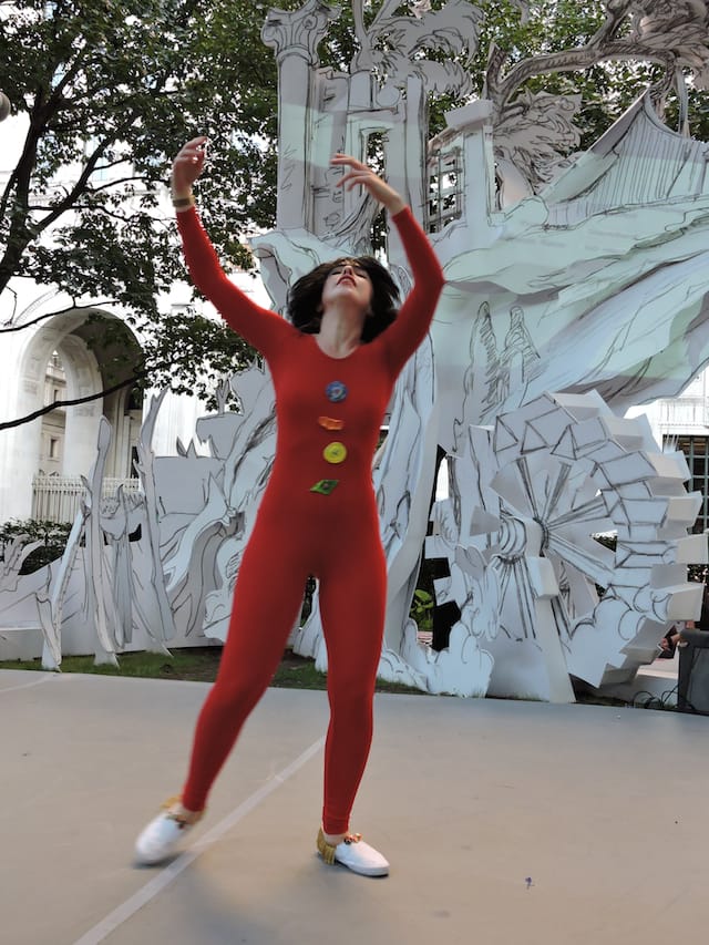 Allison Brainard and Cara Chan, Untitled, 2014 (photo by author)