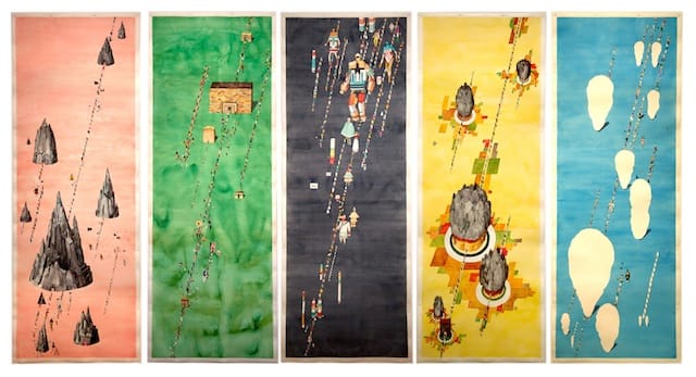 Rob Sato, "Five Movements for Little Guys" (via marthaotero.com)