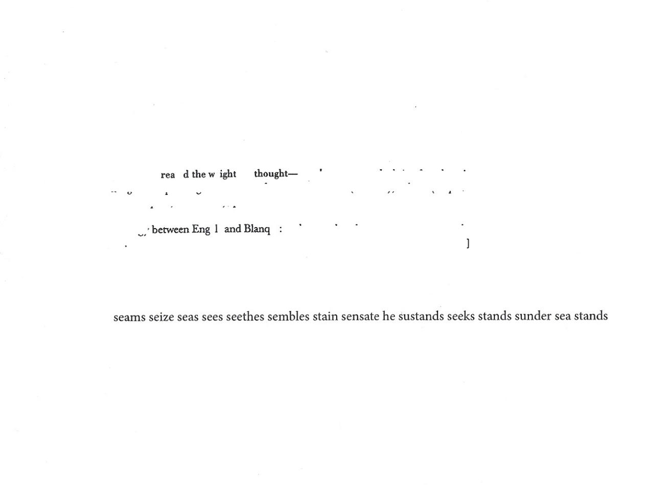 Figure 1. Detail of front cover of Clarity Speaks of a Crystal Sea.