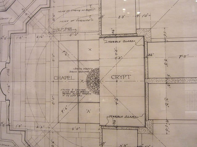 McKim, Mead & White, design for Henry Augustus Coit Taylor mausoleum (1900)