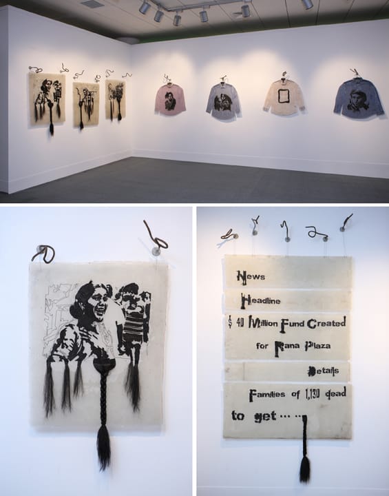 Mohammad Wahiduzzaman, composite view of work "Readymade" I and II (2014)