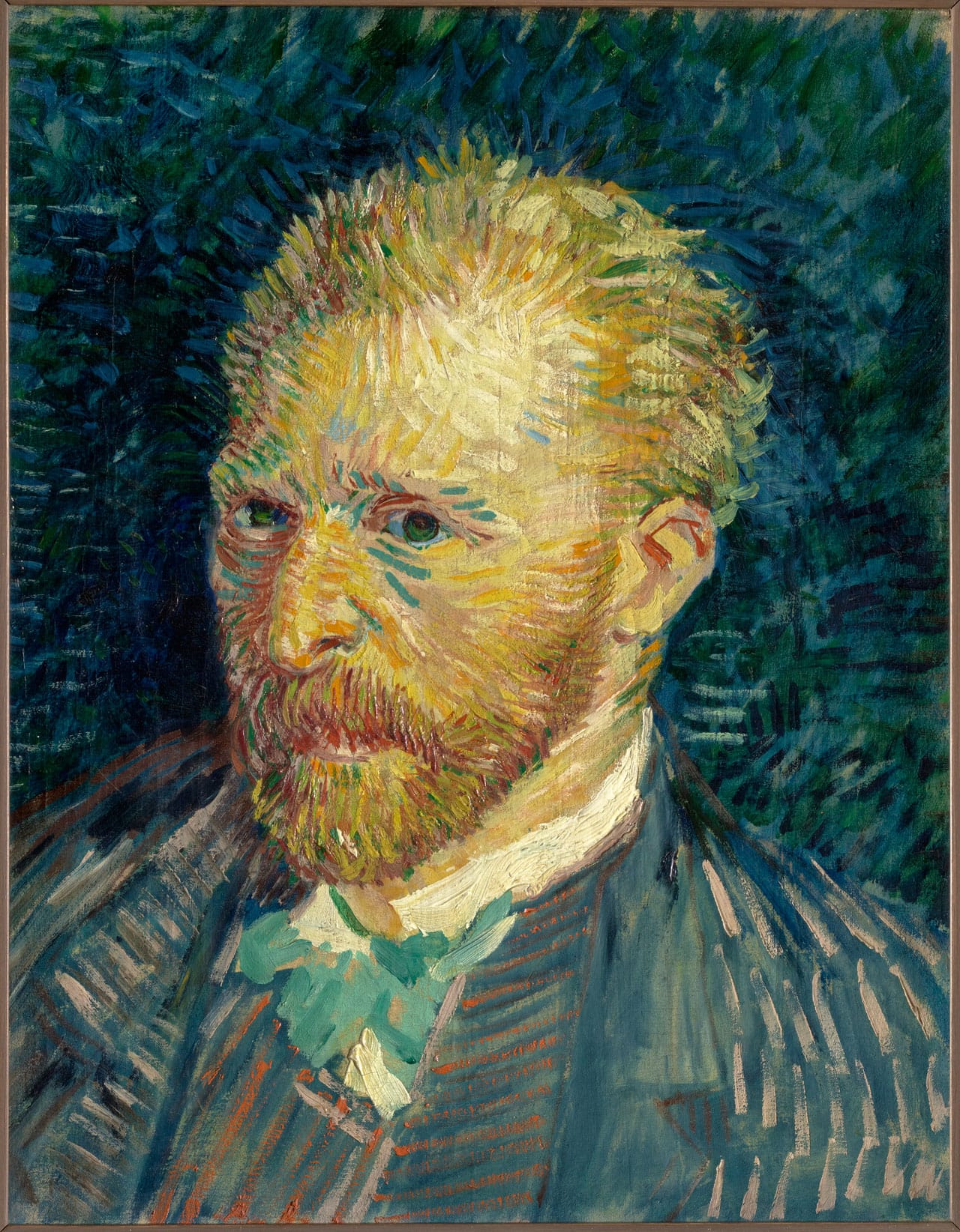 Vincent van Gogh, "Self-portrait" (1887), oil on canvas, 44 x 35.5 cm, Musée d'Orsay (© Musée d'Orsay, dist. RMN-Grand Palais / Patrice Schmidt)