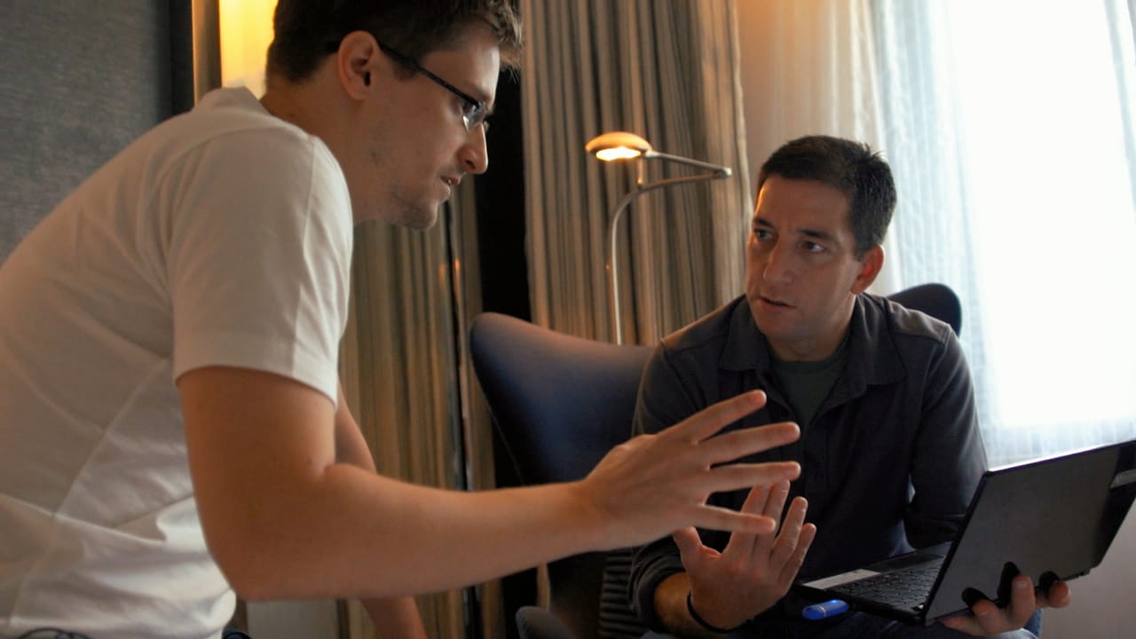 Edward Snowden and Glenn Greenwald in Hong Kong (click to enlarge)