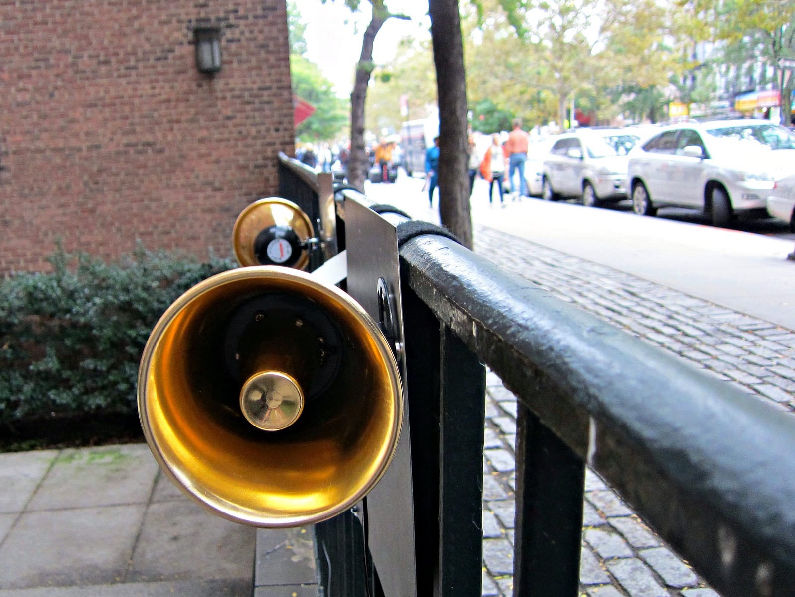 Jen Reimer and Max Stein, "Sounding the City," which played the bells from the church on the opposite side of the street