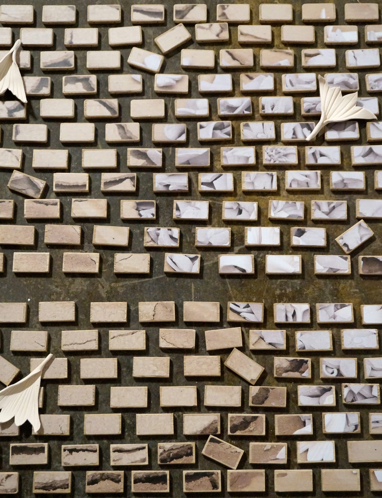 Detail of Devlin and Kempowsky's  installation