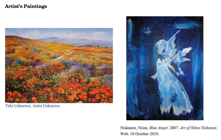 Appendix for "Artist Authenticity" paper (courtesy the authors)