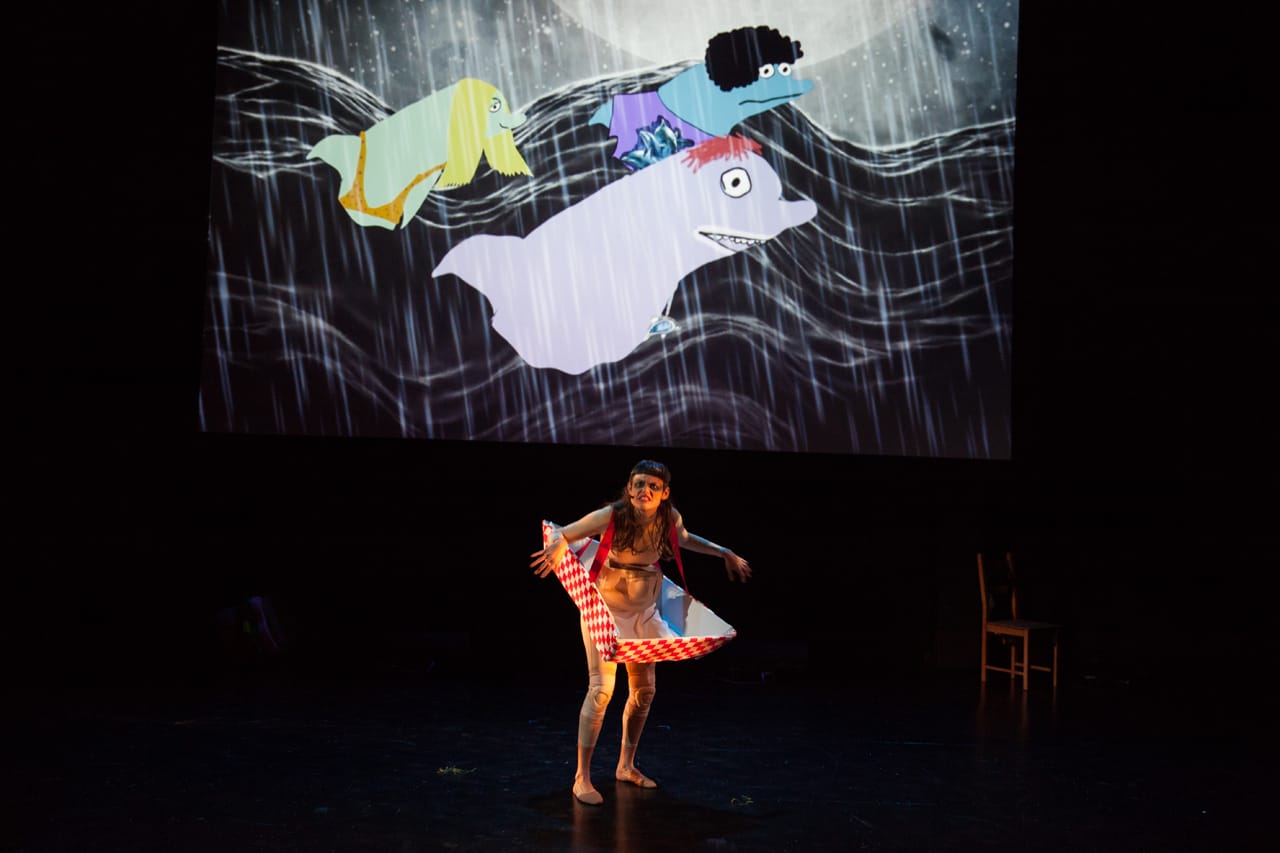 Dynasty Handbag performing 'Soggy Glasses: A Homo’s Odyssey' at BAM 