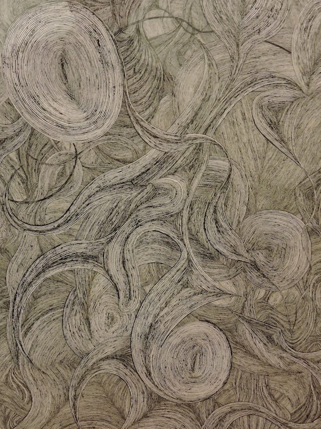 Randolph Beers, "Eye, Ra, The Sun God (Sprouting Flowers)" (2011)