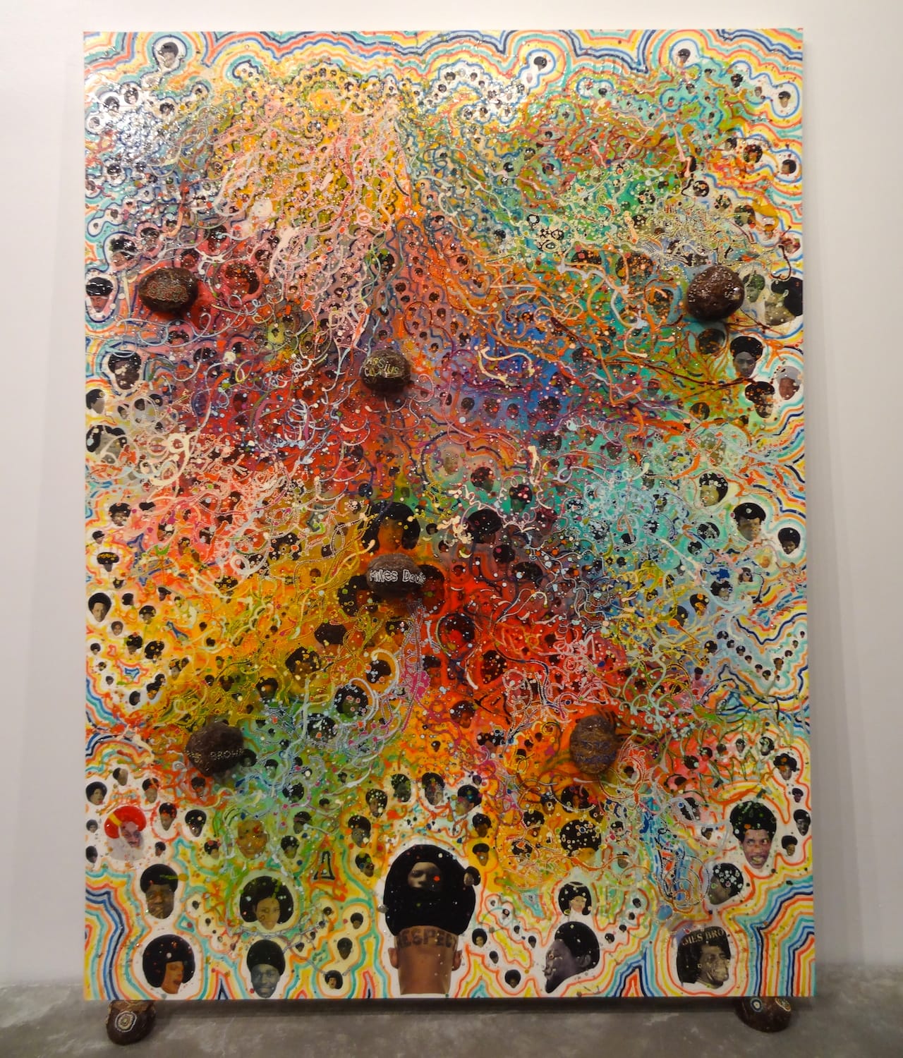 Chris Ofili, "Afrodizzia" (1996)