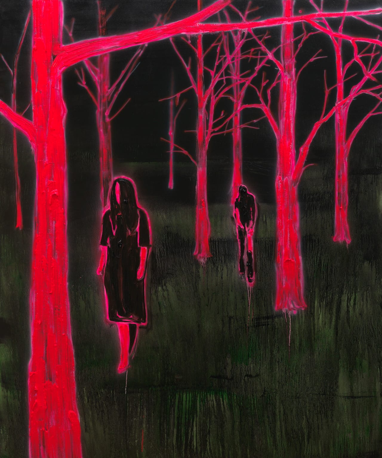 Kim Dorland, "Zombies (The Parents)" (2013) (all image courtesy the artists)