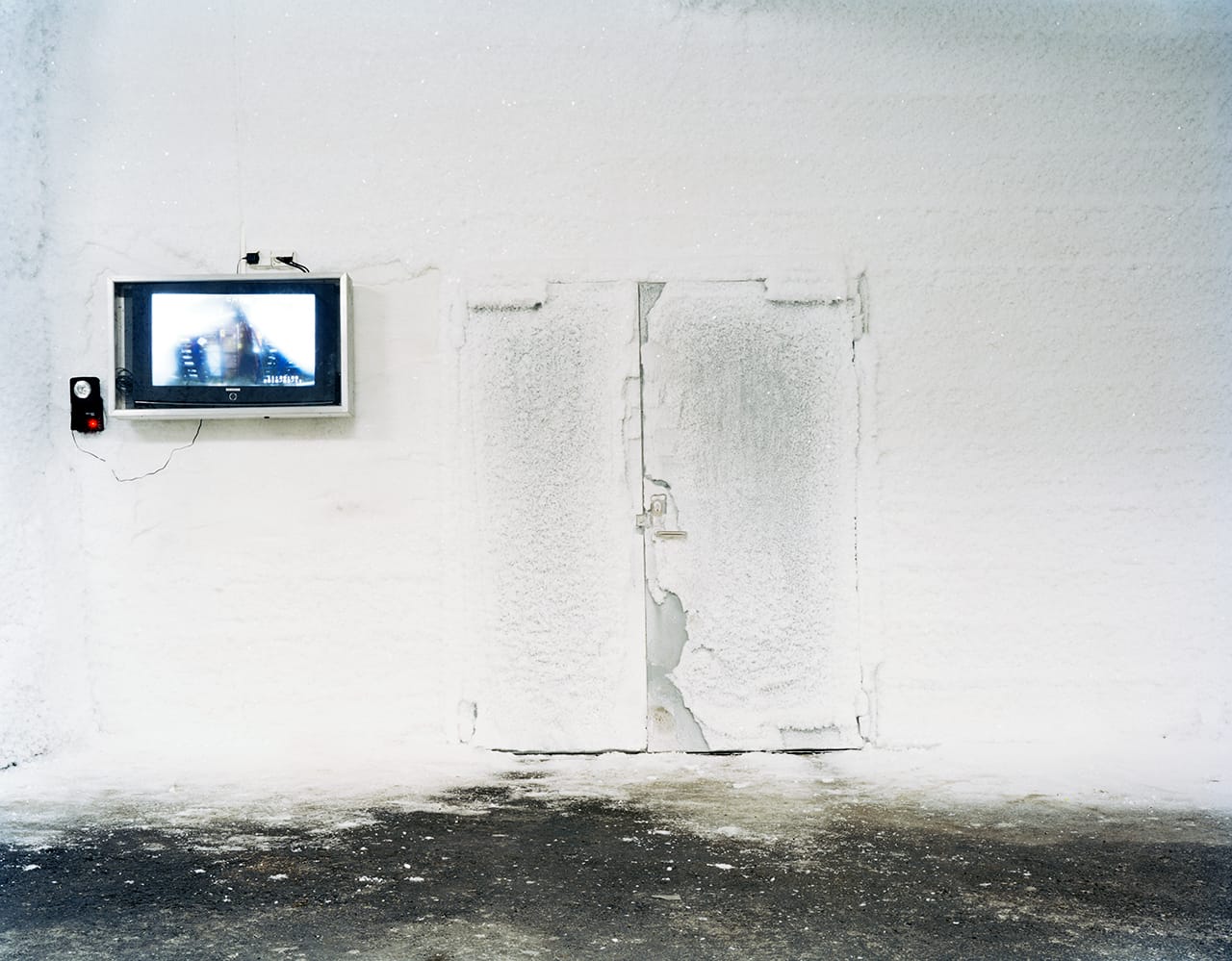 "Door, Svalbard Global Seed Vault" by Dornith Doherty, 2010, 30.25 x 38.77 inches, archival pigment print