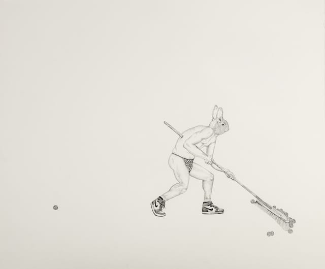 Ray Anthony Barrett, "While Jungle Bunnies Hip-Hop the Doom Broom" from Porch Monkeys (2014)