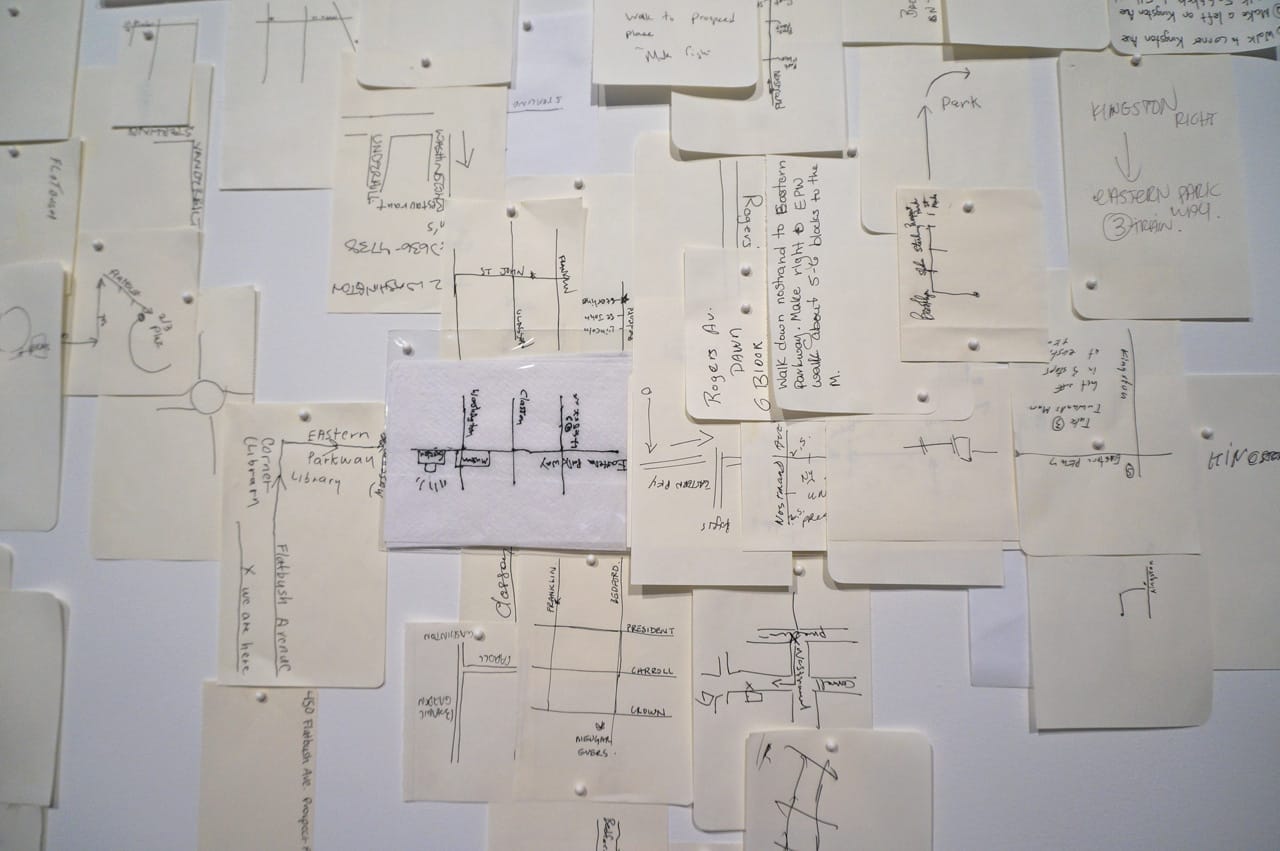 Nobutaka Aozaki, "From Here to There (Brooklyn Museum)" (2014)