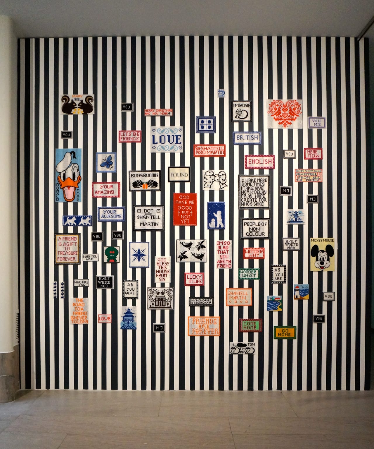 Shantell Martin, "Dear Grandmother" (2012–ongoing)